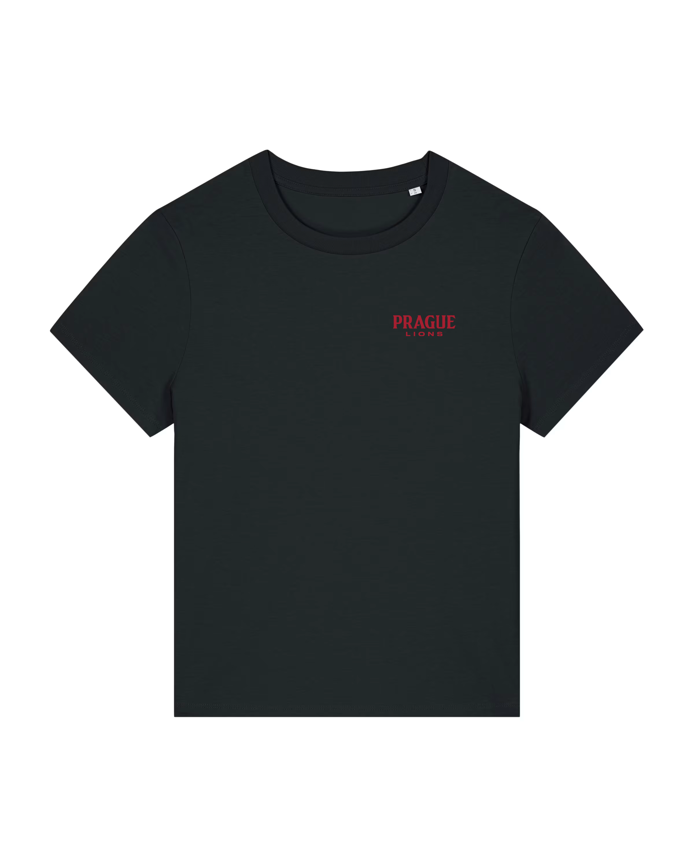 Czech Lion Womens Black T-Shirt