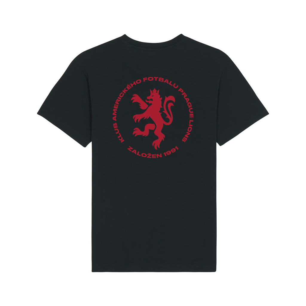 CZECH ROUNDEL T-SHIRT - BLACK