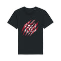 LION NATION SCRATCH T-SHIRT - BLACK