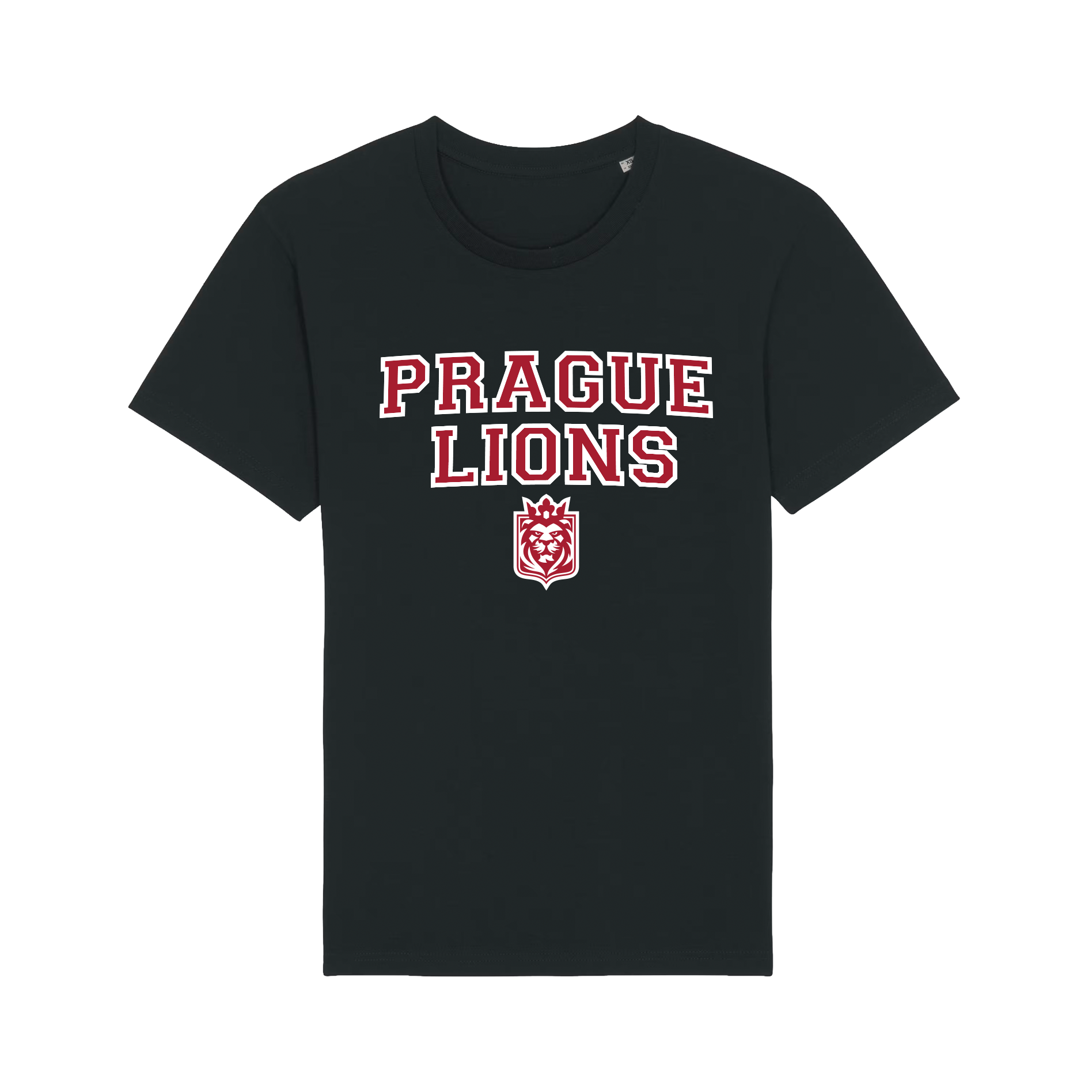 LIONS COLLEGE T-SHIRT - BLACK