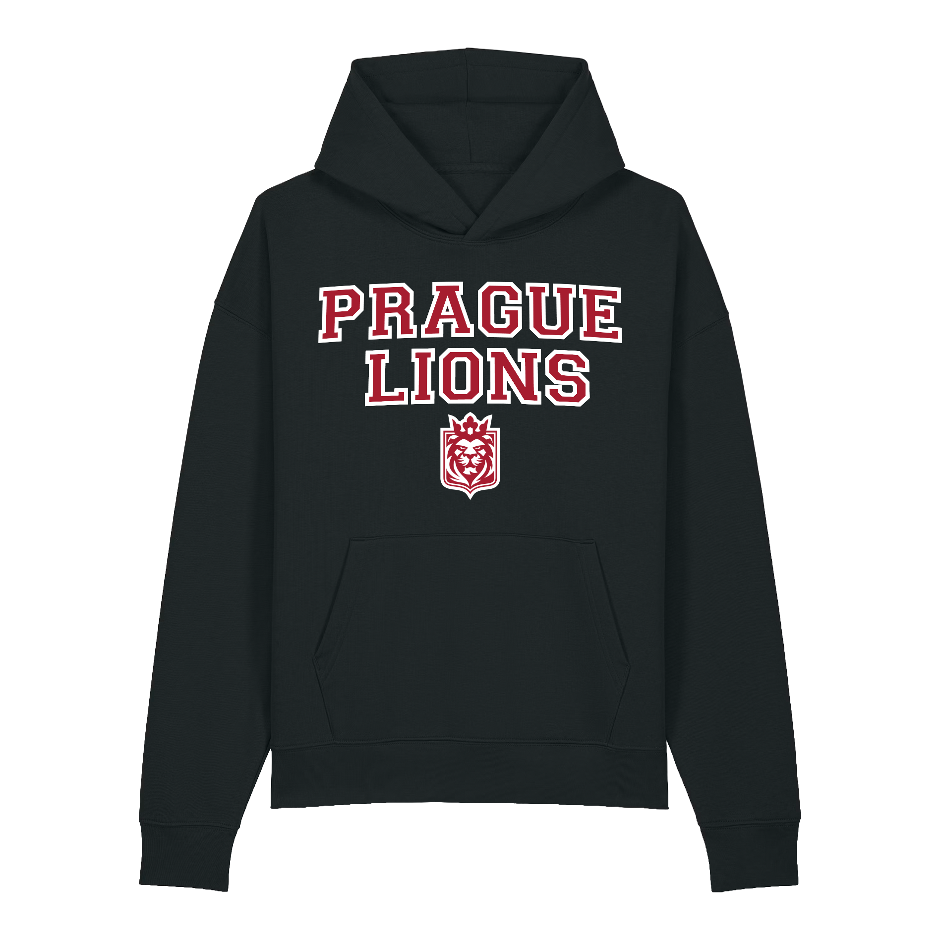 LIONS COLLEGE HOODIE - BLACK