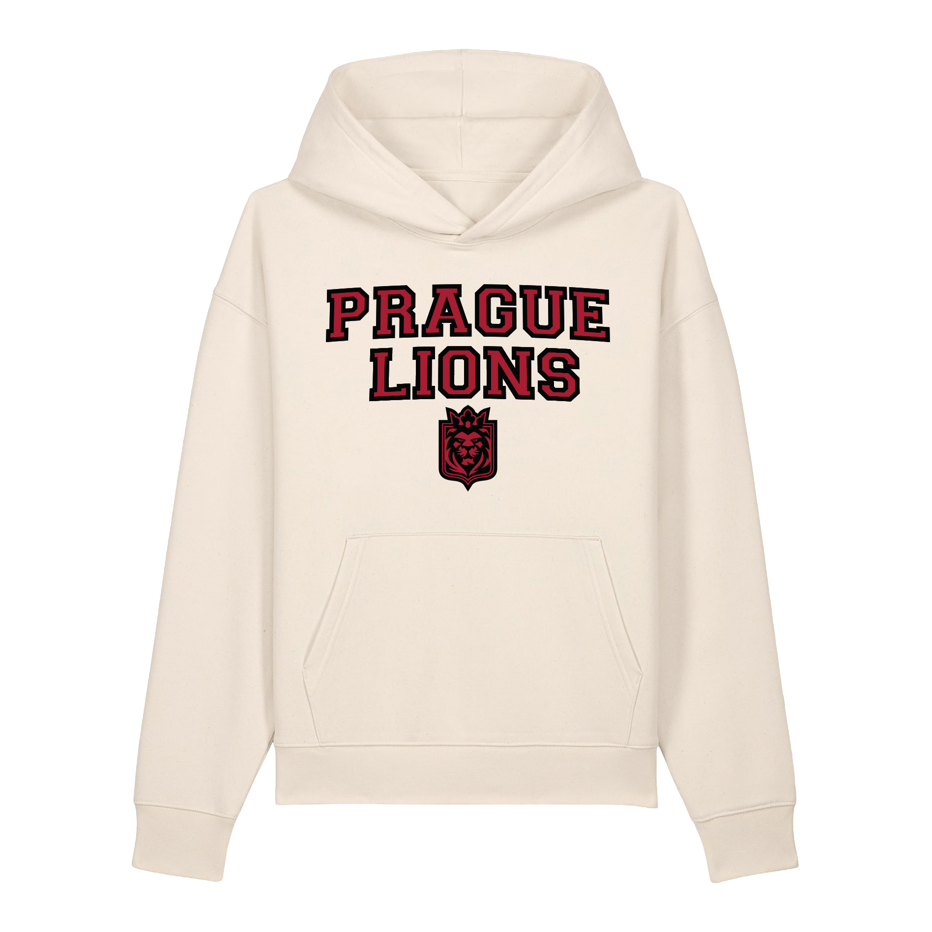 LIONS COLLEGE HOODIE - CREAM