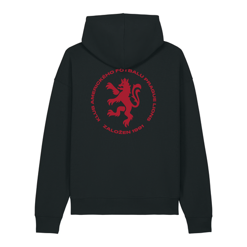 Czech Lion Black Hoodie