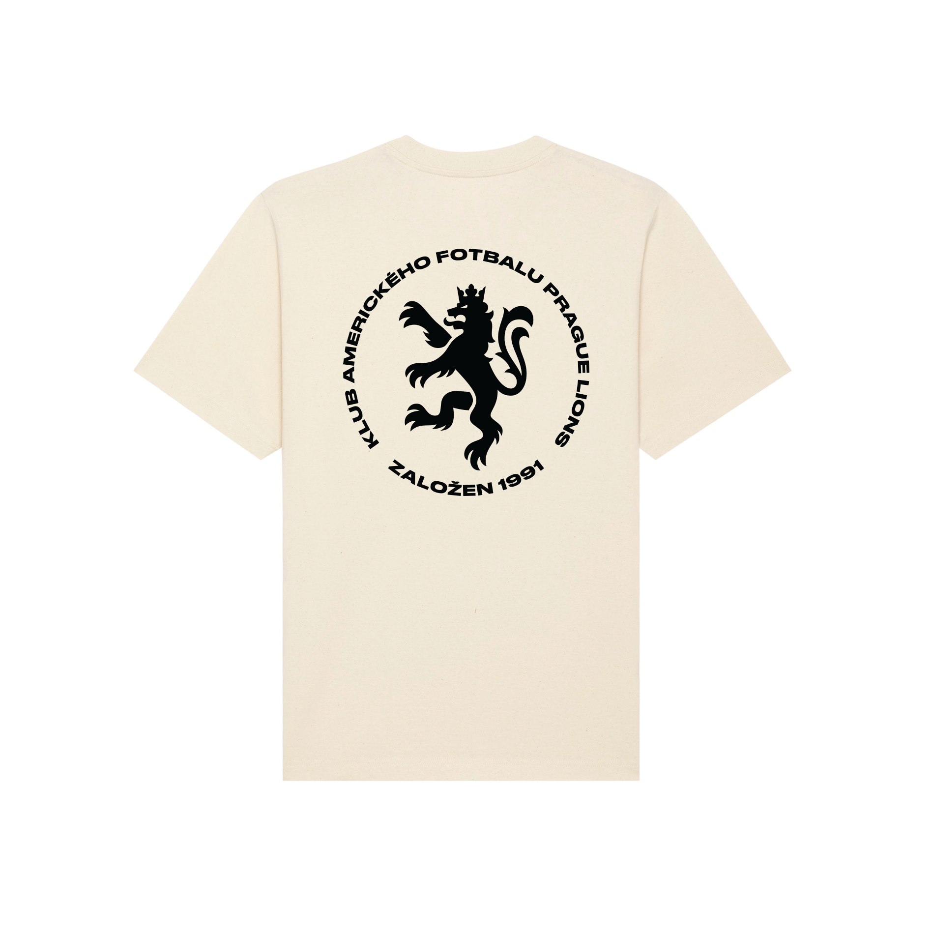 Czech Lion Cream T-Shirt