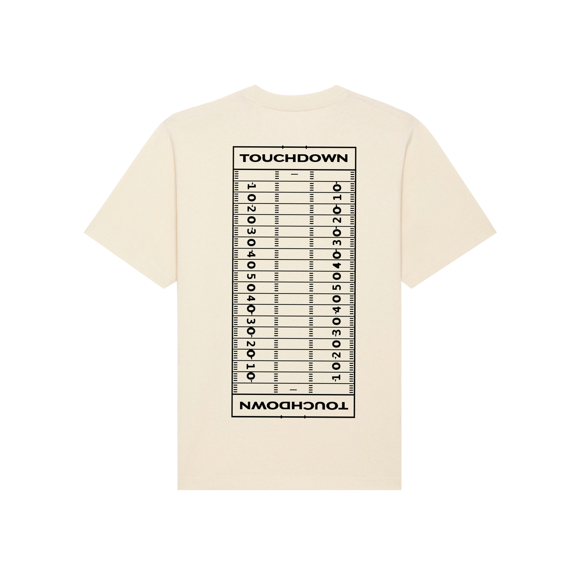 Gridiron Cream T-Shirt