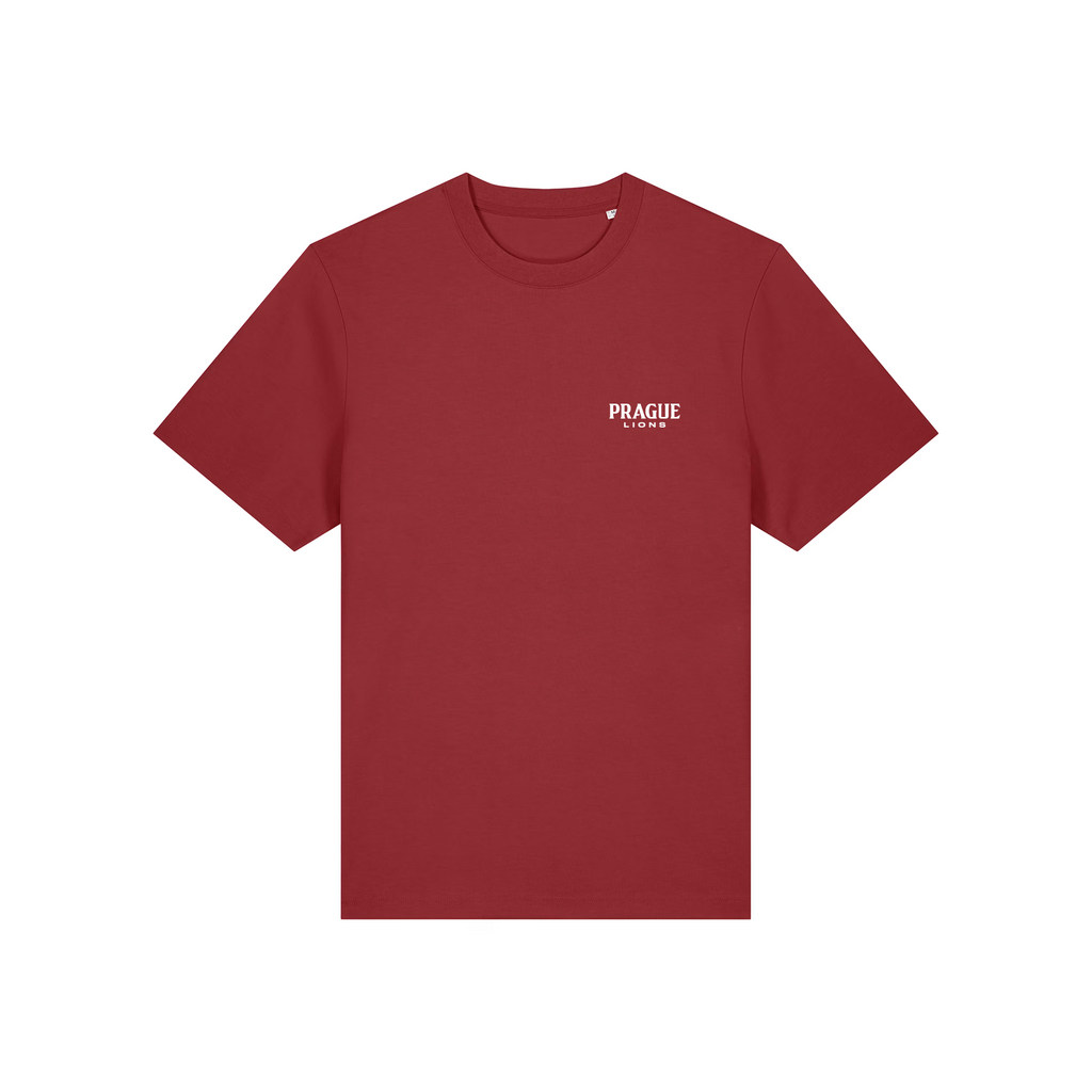CZECH ROUNDEL T-SHIRT - RED