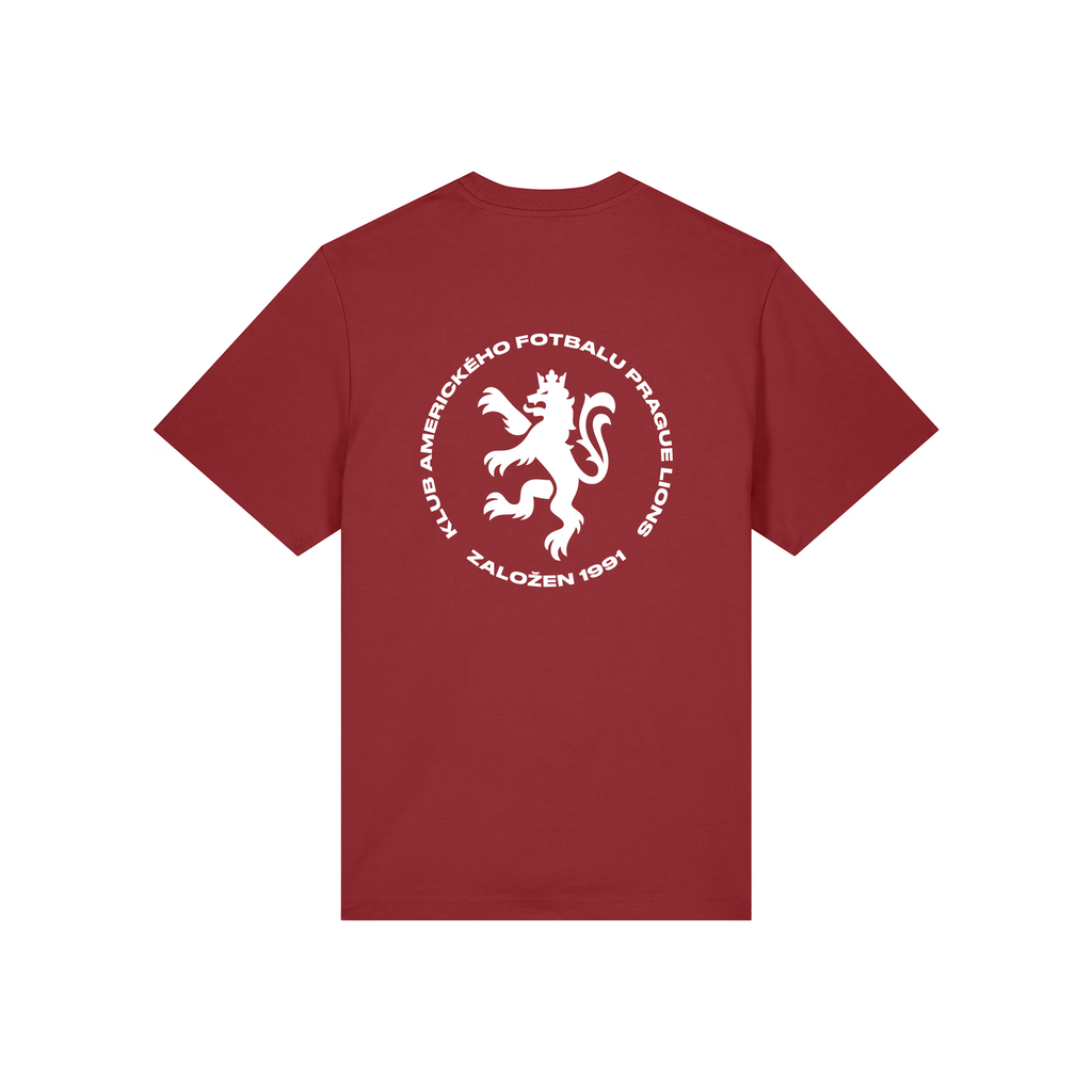 CZECH ROUNDEL T-SHIRT - RED