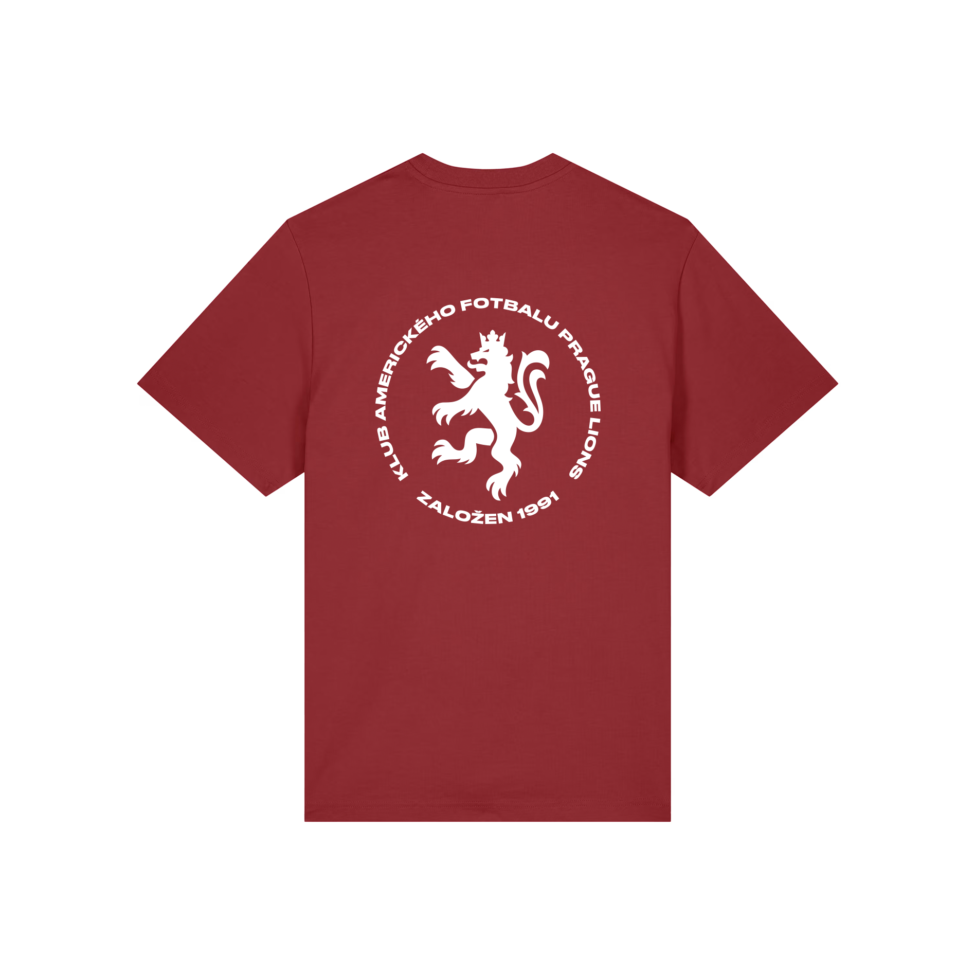 CZECH ROUNDEL T-SHIRT - RED