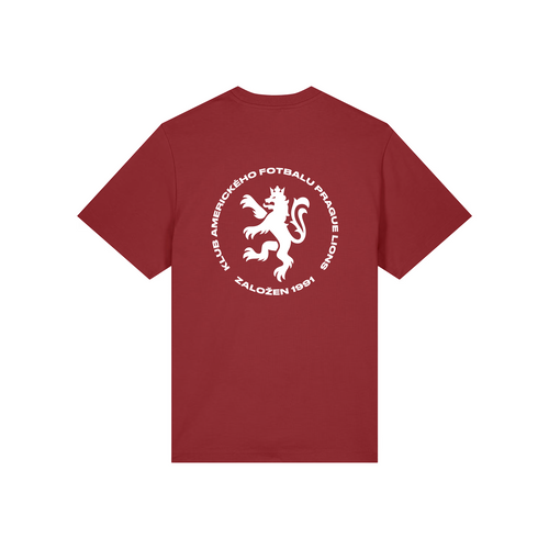 CZECH ROUNDEL T-SHIRT - RED